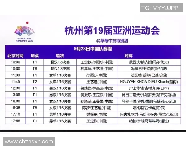 深圳乒乓球队在亚运会上的精彩表现与实力分析